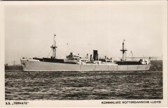 S.S. Ternate - Koninklijke Rotterdamsche Lloyd Ships