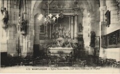 Montlucon Eglise Notre Dame ,Interier de l'Eglise