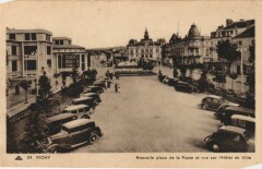 Vichy Nouvelle place de la Poste à Vichy