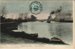 Precy-sur-Oise Vue de l'Oise -
													60 Oise
												