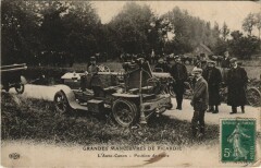 Grandes Manoeuvres de Picardie - L'Auto-Canon - Position de Route