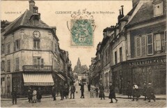 Clermont Rue de la Republique à Clermont