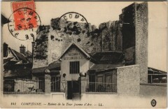 Compiegne Ruines de la Tour Jeanne d'Arc -
													60 Oise
												