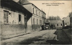 Amy La Grande Rue en 1914 Pendant l'Occupation