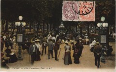 Vichy Allee Centrale du Parc à Vichy