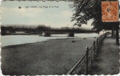 Vichy La Plage et le Pont -
																					03200 Vichy
																			