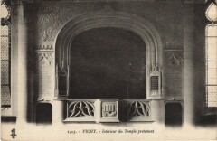 Vichy Interieur du Temple protestant -
																					03200 Vichy
																			