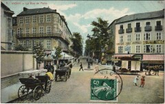 Vichy La Rue de Paris à Vichy