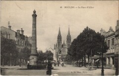 Moulins La Place d'Allier à Moulins