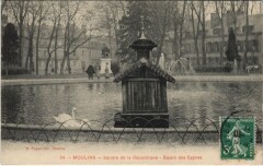 Moulins Square de la Republique - Bassin des Cygnes -
																					03000 Moulins
																			