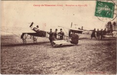 Camp de Sissonne Monoplans au depart (Ii) à Sissonne