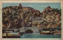 Marseille - Entree du tunnel à Marseille