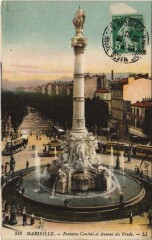 Marseille - Fontaine contini à Marseille