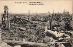 Le Chemin des Dames Ce qui fut le monument