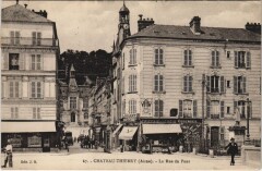 Chateau-Thierry La rue du pont -
													02 Aisne
												