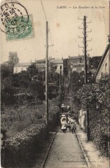 Laon Les escaliers de la gare