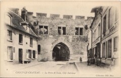 Coucy-le-Chateau La porte de Laon