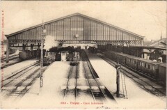 Troyes Gare interieure à Troyes