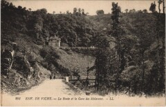 Les Malavaux la gare et la route