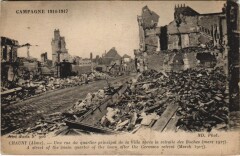 Chauny Une rue du quartier à Chauny