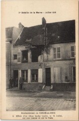 Conde-en-Brie Bombardement de