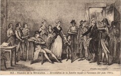 Historie De La Revolution Arrestation de la famille
