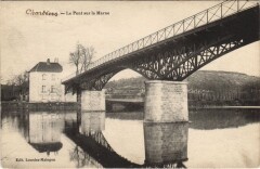 Charteves Le pont sur La Marne -
													02 Aisne
												