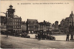 Saint-Quentin La place de l'hotel à Saint-Quentin