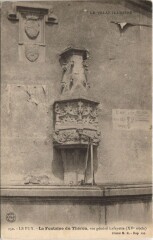 Le Puy - La fontaine du theron -
													43 Haute Loire
												