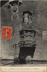 Le Puy - La fontaine du theron -
													43 Haute Loire
												