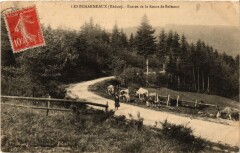 Les Echarmeaux Entrée de la Route de Belmont