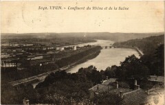 Lyon Confluent du Rhone et de la Saone