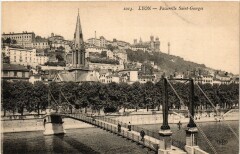 Lyon Passerelle Saint-Georges