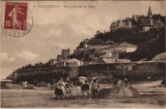 Villerville Vue prise de la Plage à Villerville