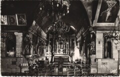 Honfleur Interieur de la Chapelle N.-D. De Grace à Honfleur