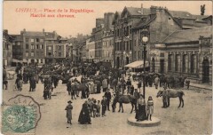 Lisieux Place de la Republique - Marche aux Chevaux à Lisieux