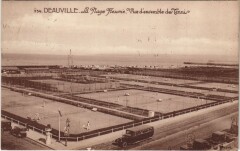 Deauville Vue d'Ensemble des Tennis à Deauville