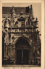 Falaise Portail de l'Eglise de la Trinite à Falaise