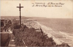Trouville-sur-Mer La Meret la Plage Vues du Calvaire à Trouville-sur-Mer