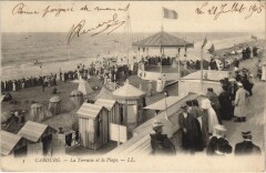 Cabourg La Terrasse et la Plage à Cabourg