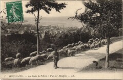Houlgate La Route de Villers et Vue sur Houlgate -
																					14510 Houlgate
																			