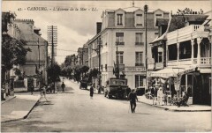 Cabourg L'Avenue de la Mer à Cabourg