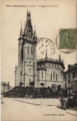 Chateaubourg L'Eglise et la Place