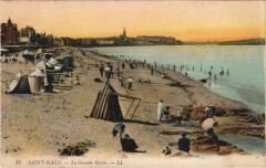 Saint-Malo La Grande Greve à Saint-Malo