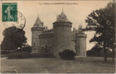 Combourg Chateau - Cote du Parc à Combourg