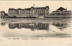 Cabourg La Plage et le Grand Hotel à Cabourg