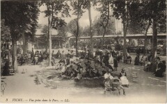 Vichy Vue prise dans le Parc France à Vichy