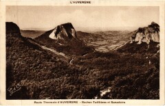 Route Thermale d'Auvergne - Roches Tuillieres et Sanadoire