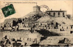 Les Ruines et l'Observatoire au Sommet du Puy de Dome -
													63 Puy de Dôme
												