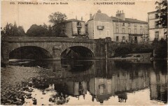 Pontgibaud Pont sur la Sioule à Pontgibaud